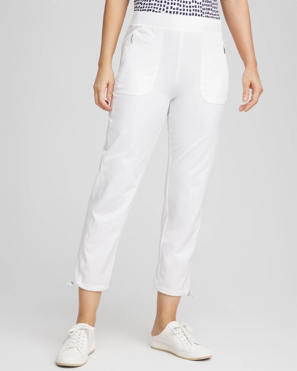 Zenergy® UPF Bungee Neema Cropped Pants | Chico's